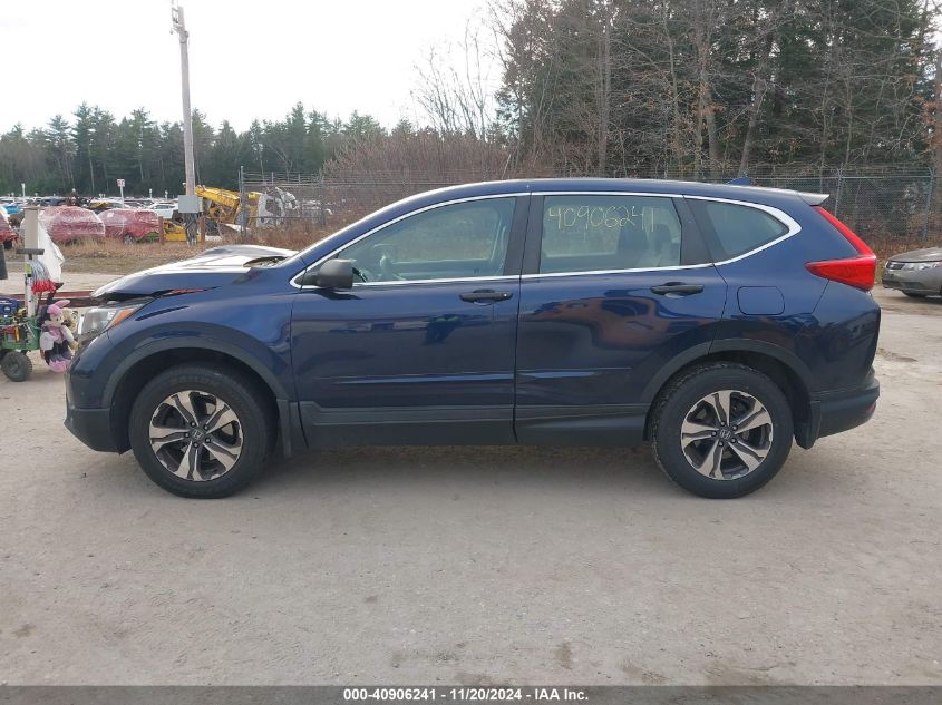 2018 Honda Cr-V Lx VIN: 2HKRW6H33JH204383 Lot: 40906241