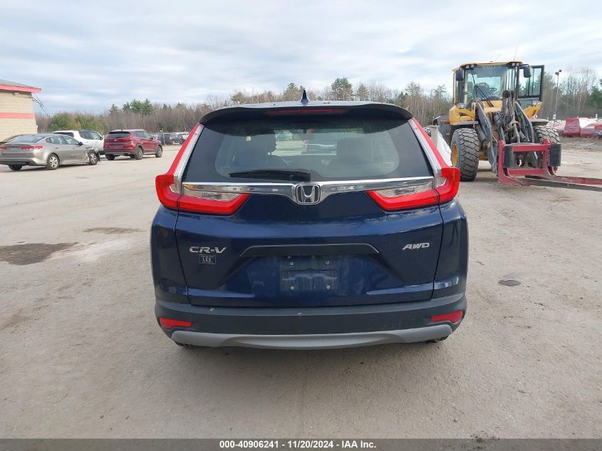 2018 Honda Cr-V Lx VIN: 2HKRW6H33JH204383 Lot: 40906241