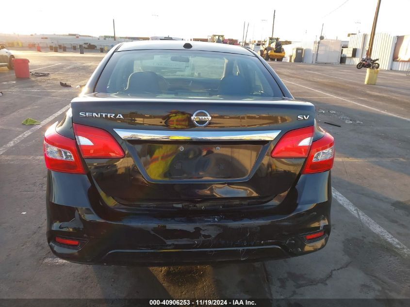 2017 Nissan Sentra Sv VIN: 3N1AB7AP8HL693730 Lot: 40906253