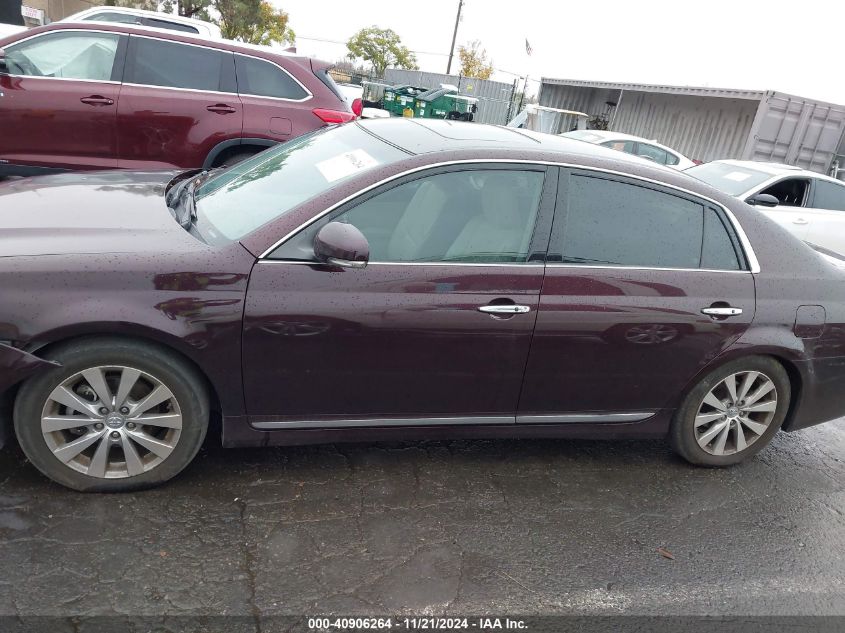 2011 Toyota Avalon Limited VIN: 4T1BK3DB8BU431905 Lot: 40906264