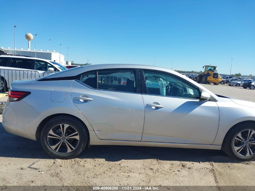 2023 Nissan Sentra Sv Xtronic Cvt VIN: 3N1AB8CV3PY256706 Lot: 40906280