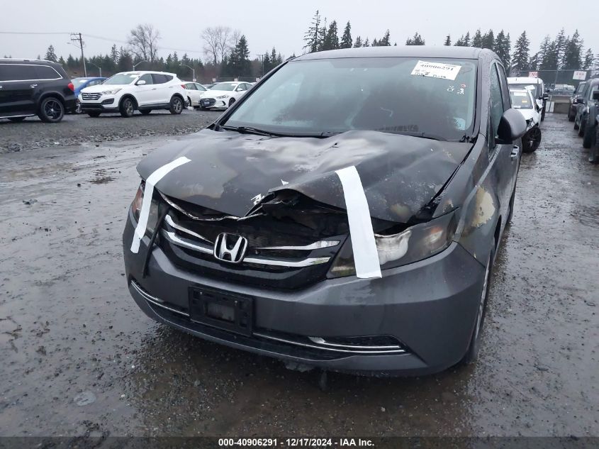 VIN 5FNRL5H38GB138892 2016 Honda Odyssey, SE no.6