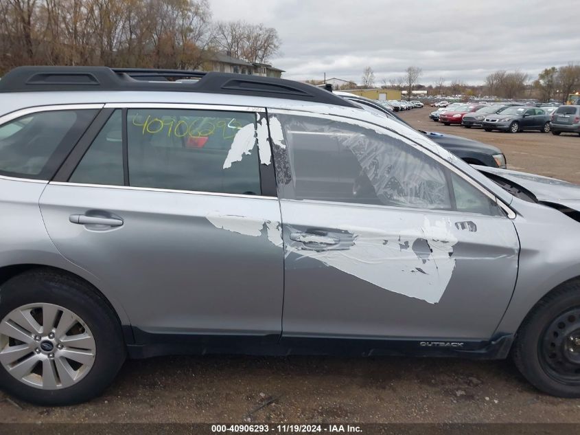 2018 Subaru Outback 2.5I VIN: 4S4BSAAC1J3310526 Lot: 40906293