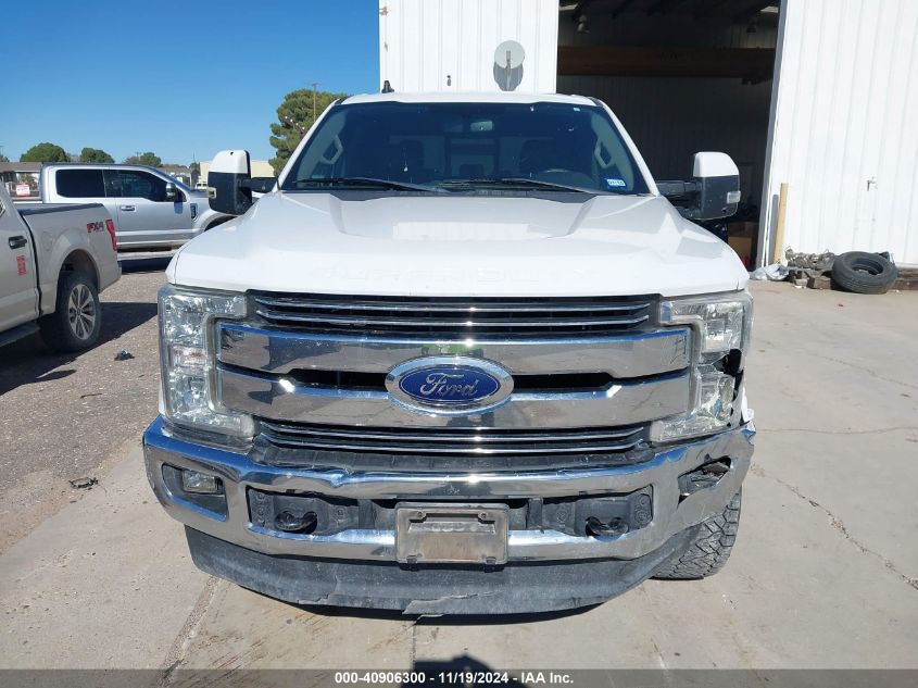 2019 Ford F-250 Lariat VIN: 1FT7W2B67KEG78180 Lot: 40906300