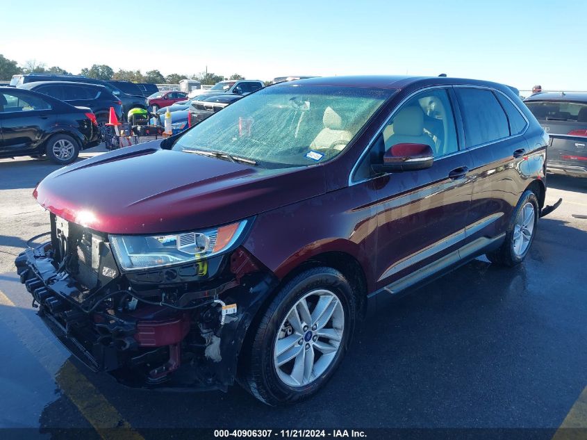 2018 Ford Edge Sel VIN: 2FMPK3J89JBC16701 Lot: 40906307