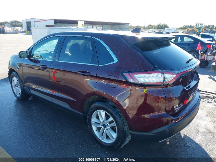 2018 Ford Edge Sel VIN: 2FMPK3J89JBC16701 Lot: 40906307