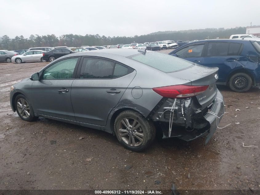 2017 Hyundai Elantra Limited/Se/Value Edition VIN: KMHD84LF5HU070434 Lot: 40906312