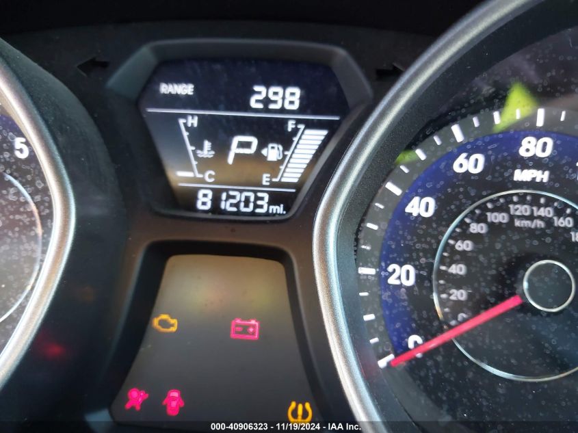 2015 HYUNDAI ELANTRA VIN: 5NPDH4AE7FH601834