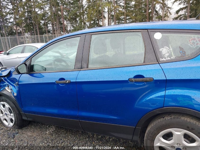 2017 Ford Escape S VIN: 1FMCU0F71HUE24308 Lot: 40906340