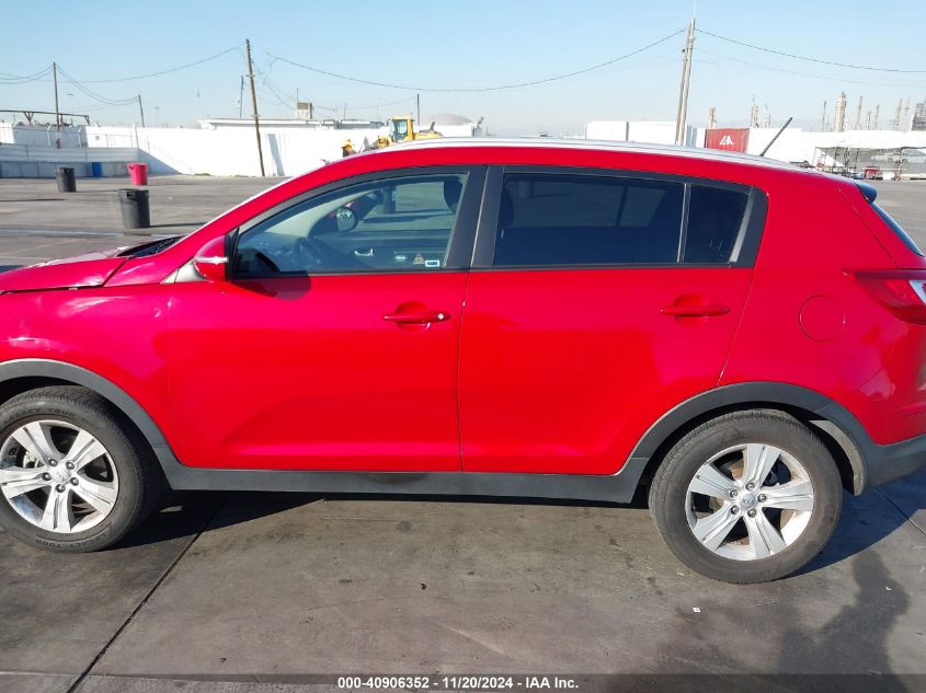 2013 Kia Sportage Lx VIN: KNDPB3A26D7540251 Lot: 40906352