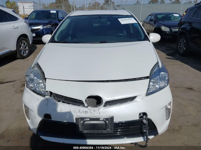 2014 Toyota Prius Plug-In Advanced VIN: JTDKN3DPXE3053491 Lot: 40906354