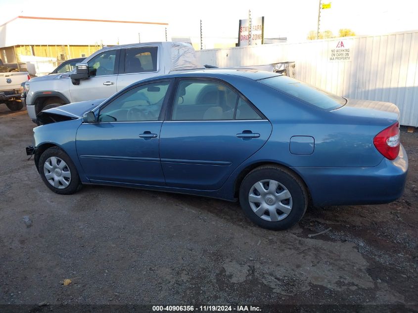 2003 Toyota Camry Le VIN: 4T1BE32K23U172517 Lot: 40906356