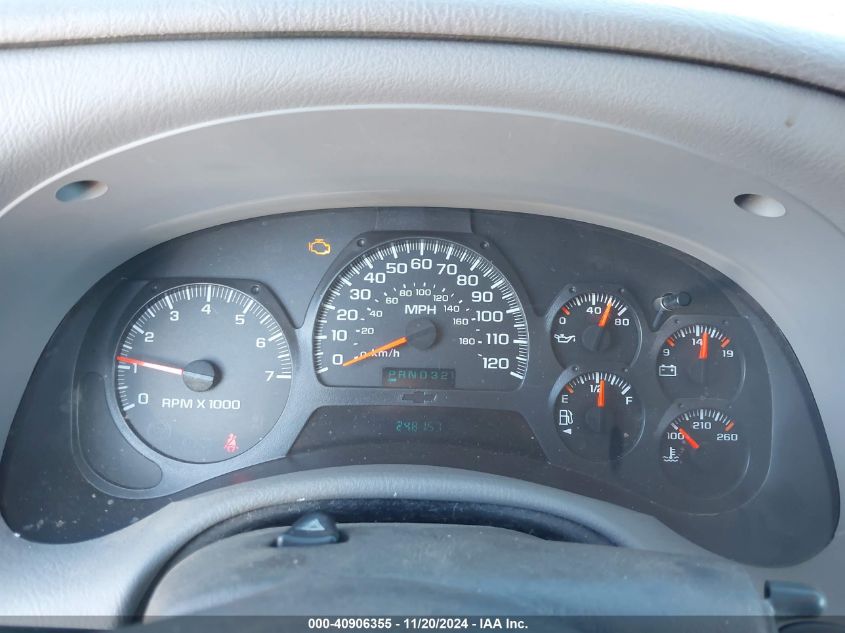 2005 Chevrolet Trailblazer Ext Ls VIN: 1GNET16S156158998 Lot: 40906355