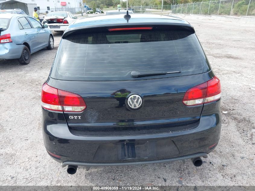 2013 Volkswagen Gti 2-Door VIN: WVWED7AJ4DW126133 Lot: 40906359