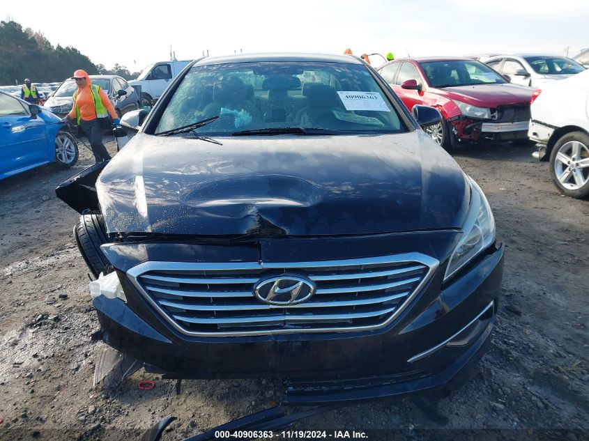 2017 Hyundai Sonata Se VIN: 5NPE24AF6HH577351 Lot: 40906363