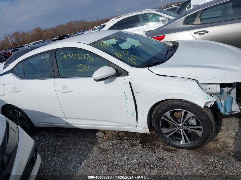 2020 Nissan Sentra Sv Xtronic Cvt VIN: 3N1AB8CV6LY244477 Lot: 40906378