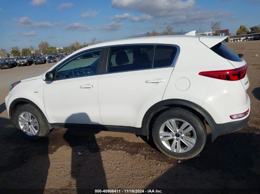 2019 Kia Sportage Lx VIN: KNDPMCAC3K7511600 Lot: 40906411