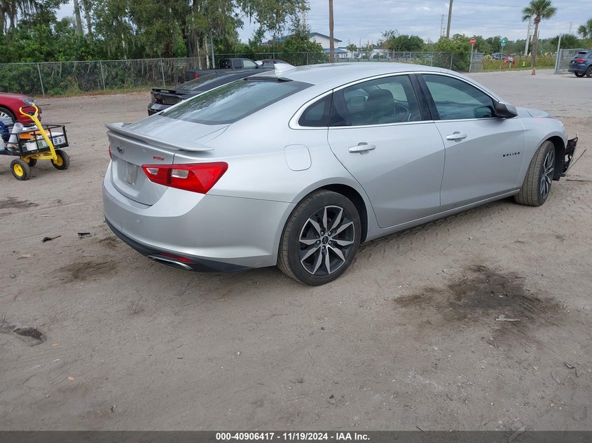 VIN 1G1ZG5ST7MF046282 2021 CHEVROLET MALIBU FWD RS