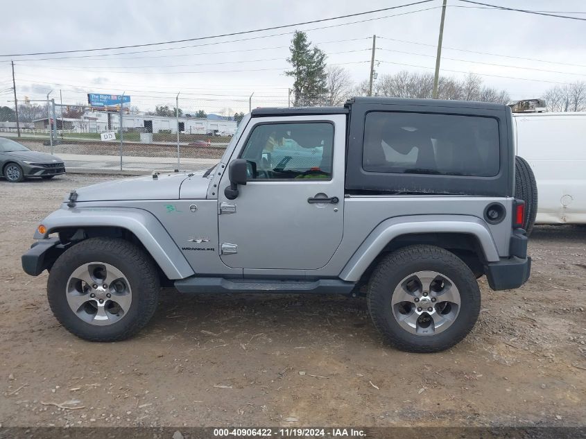 2017 Jeep Wrangler Sahara 4X4 VIN: 1C4AJWBG6HL755551 Lot: 40906422