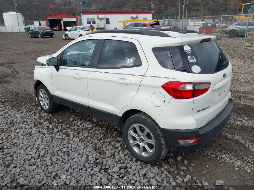 2022 Ford Ecosport Se VIN: MAJ6S3GL3NC461243 Lot: 40906429