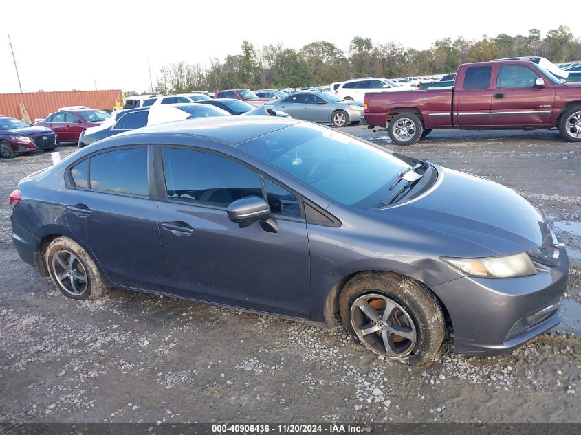 2015 Honda Civic Se VIN: 19XFB2F76FE110720 Lot: 40906436