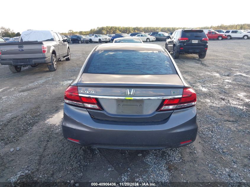 2015 Honda Civic Se VIN: 19XFB2F76FE110720 Lot: 40906436