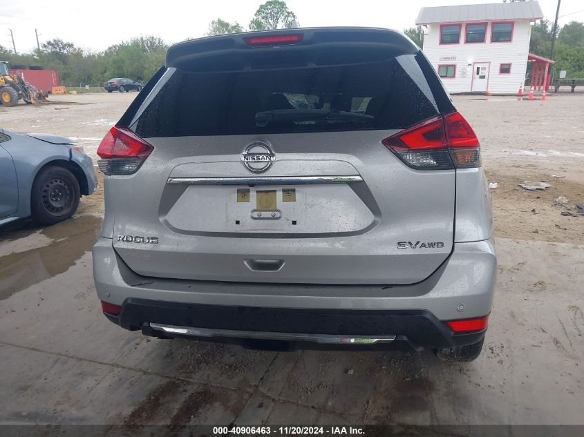 2020 Nissan Rogue Sv Intelligent Awd VIN: JN8AT2MV7LW100857 Lot: 40906463