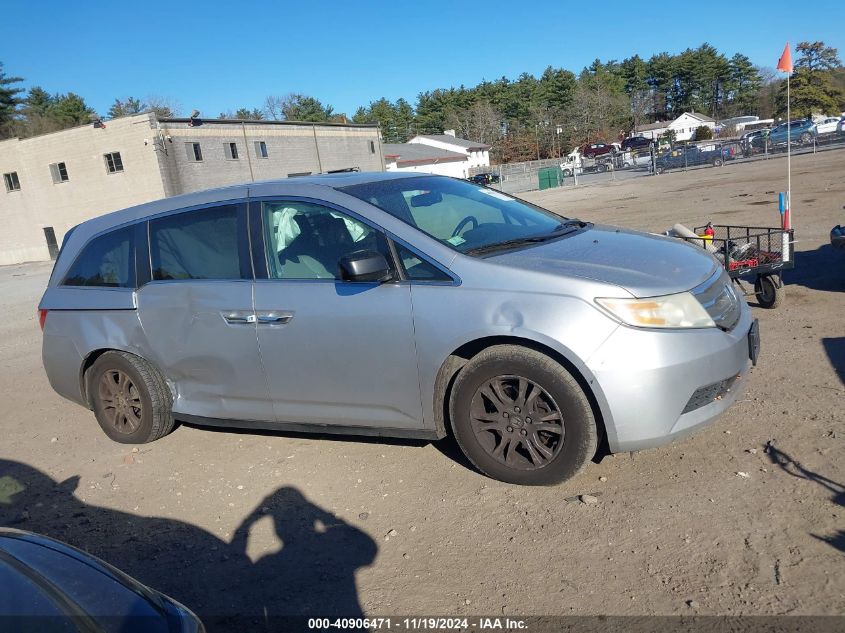 2011 Honda Odyssey Ex-L VIN: 5FNRL5H67BB052542 Lot: 40906471