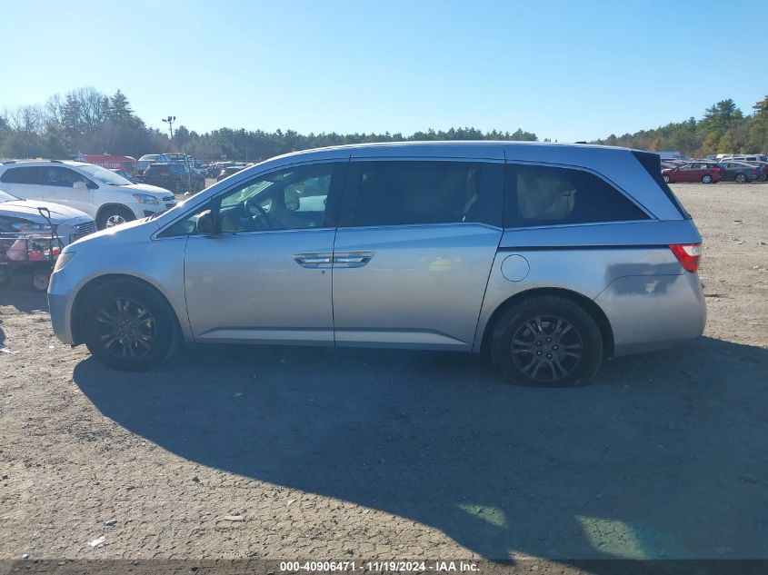 2011 Honda Odyssey Ex-L VIN: 5FNRL5H67BB052542 Lot: 40906471