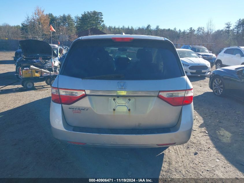 2011 Honda Odyssey Ex-L VIN: 5FNRL5H67BB052542 Lot: 40906471