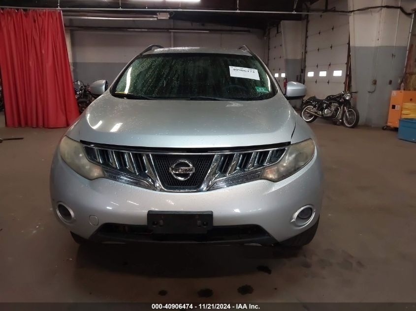 2009 Nissan Murano S VIN: JN8AZ18W69W127889 Lot: 40906474