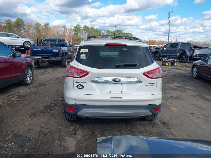 2015 Ford Escape Titanium VIN: 1FMCU0J94FUB58563 Lot: 40906476