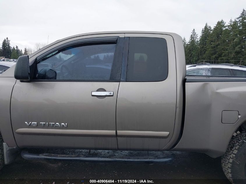 2006 Nissan Titan Se VIN: 1N6BA06B96N572353 Lot: 40906484