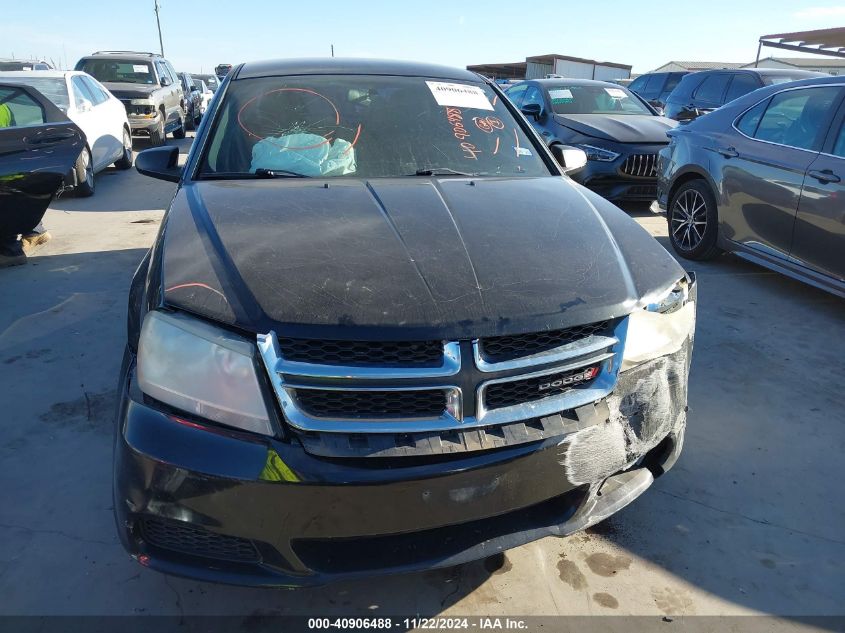 2014 Dodge Avenger Se VIN: 1C3CDZAB2EN155976 Lot: 40906488