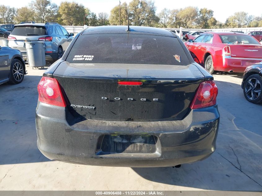 2014 Dodge Avenger Se VIN: 1C3CDZAB2EN155976 Lot: 40906488