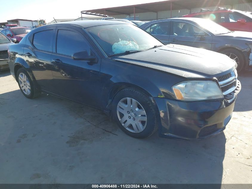 VIN 1C3CDZAB2EN155976 2014 Dodge Avenger, SE no.1