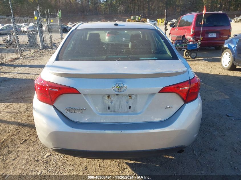 2017 Toyota Corolla L/Le/Xle/Se/Xse VIN: 2T1BURHE5HC752652 Lot: 40906491