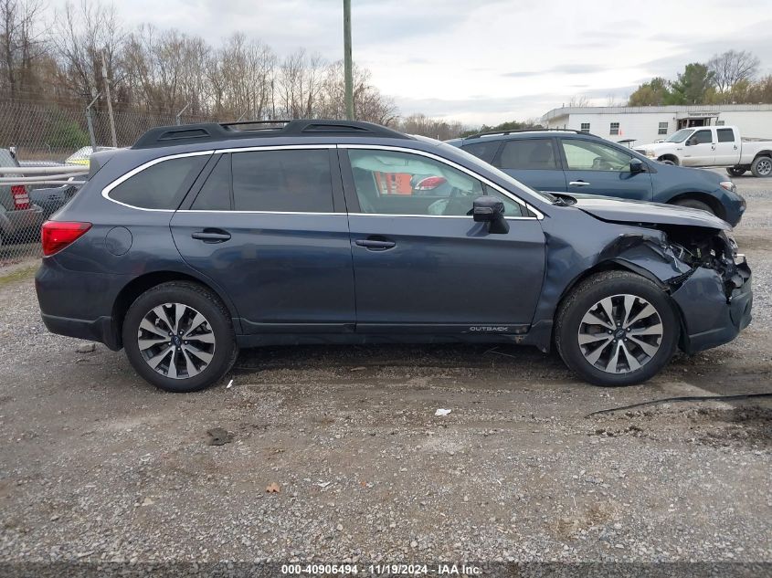 2015 Subaru Outback 2.5I Limited VIN: 4S4BSBLC7F3225538 Lot: 40906494