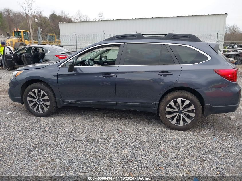 2015 Subaru Outback 2.5I Limited VIN: 4S4BSBLC7F3225538 Lot: 40906494