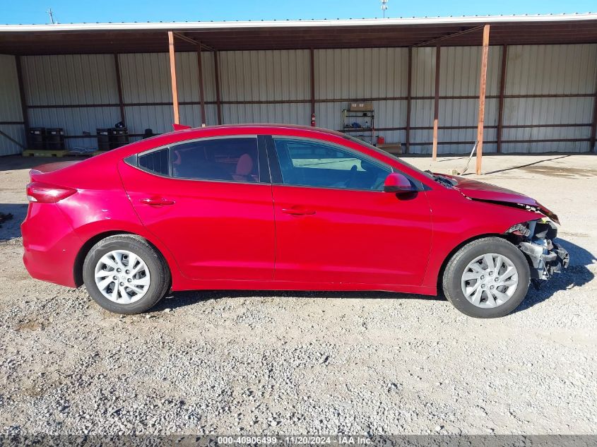 2017 Hyundai Elantra Se VIN: KMHD74LFXHU408509 Lot: 40906499