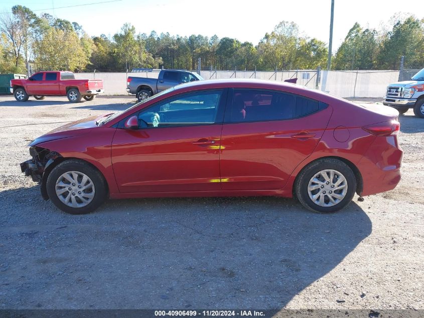 2017 Hyundai Elantra Se VIN: KMHD74LFXHU408509 Lot: 40906499