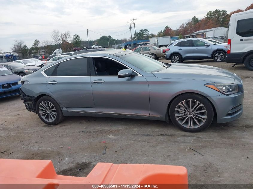 2015 Hyundai Genesis 3.8 VIN: KMHGN4JE2FU071005 Lot: 40906501