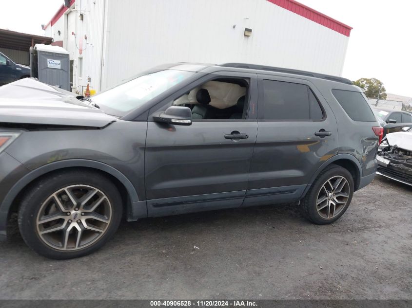 2017 Ford Explorer Sport VIN: 1FM5K8GT6HGA62127 Lot: 40906528