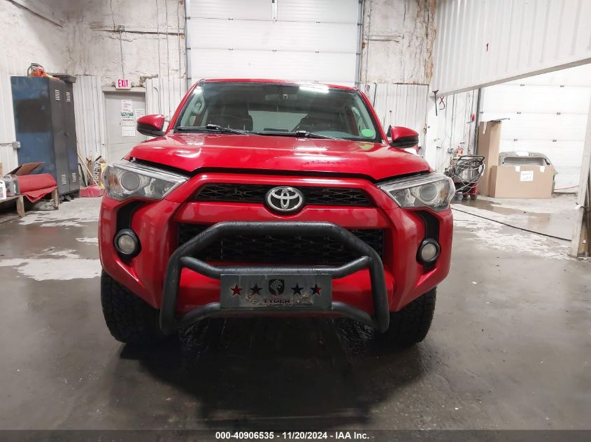 2016 Toyota 4Runner Sr5 VIN: JTEBU5JR2G5333316 Lot: 40906535