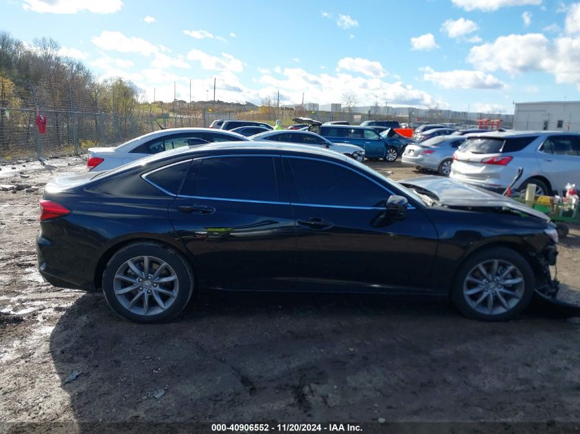 2021 Acura Tlx Standard VIN: 19UUB6F33MA003718 Lot: 40906552