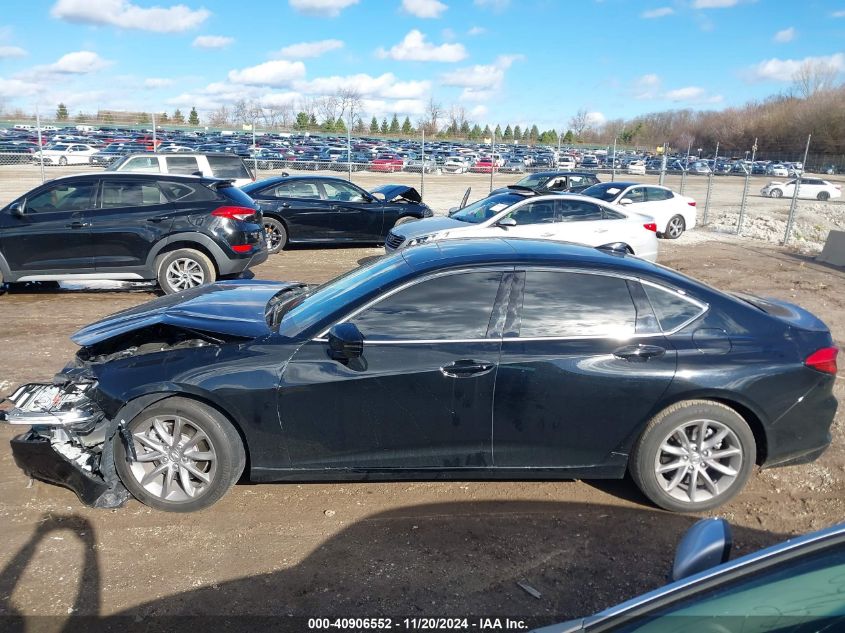 2021 Acura Tlx Standard VIN: 19UUB6F33MA003718 Lot: 40906552