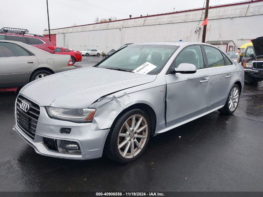 2015 Audi A4 2.0T Premium VIN: WAUBFAFL4FN015690 Lot: 40906556