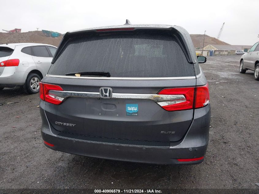 2019 Honda Odyssey Elite VIN: 5FNRL6H91KB048535 Lot: 40906579