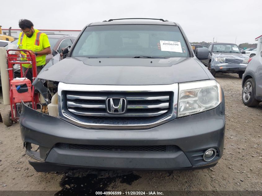 2013 Honda Pilot Ex-L VIN: 5FNYF4H55DB075373 Lot: 40906599