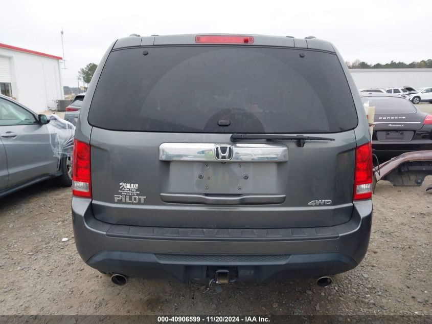 2013 Honda Pilot Ex-L VIN: 5FNYF4H55DB075373 Lot: 40906599